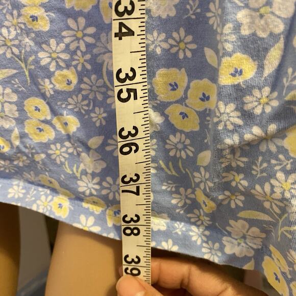 Carole Hochman Meadow Floral 100% Cotton Sleepwear Nightgown HouseDress 2X Soft - Picture 3 of 6